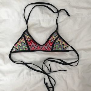 Aztec bikini top